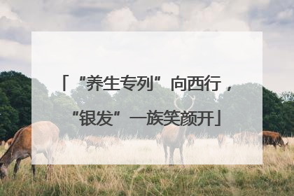 “养生专列”向西行，“银发”一族笑颜开